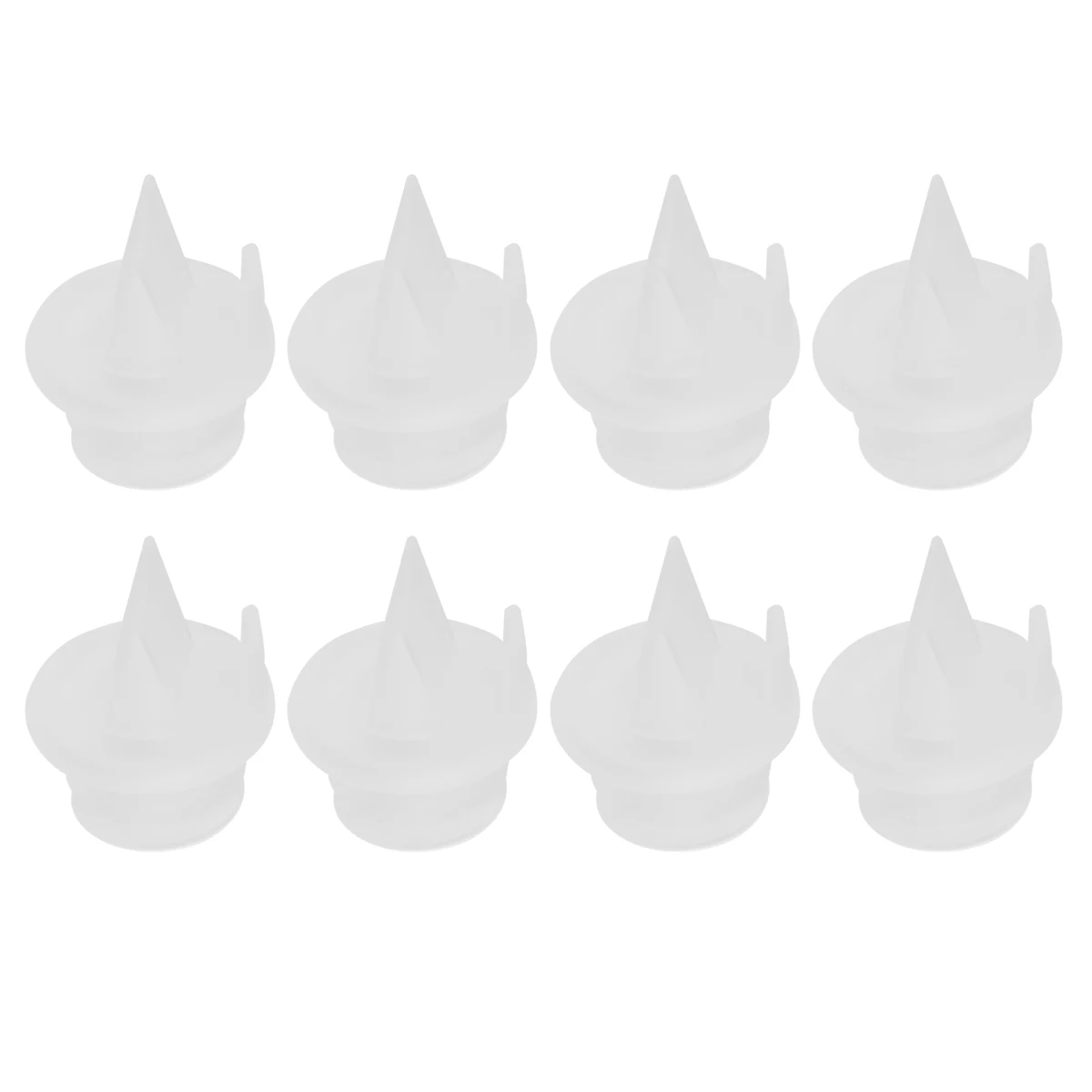 

8pcs Breast Pump Duckbill Valve Membrane Kit Food Grade Silicone Safe Durable Manual Electric Pump Compatible