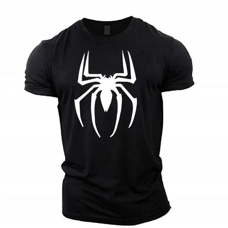 

Fashion Men Spider Pattern 3D Printed T-shirt Summer Casual Super Hero Loose Streets Short Tops Men Women O Neck Graphic Tee