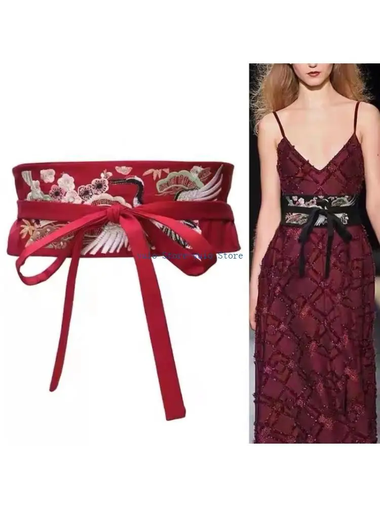 

X7XB Chinses Hanfu Waistband Versatile Dress Up for Masqurade Prom Accessory