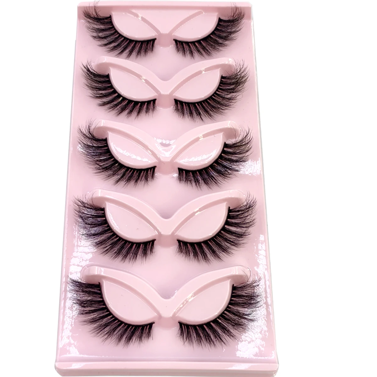 Cils de chat longs naturels, en vison Él, accessoires de maquillage