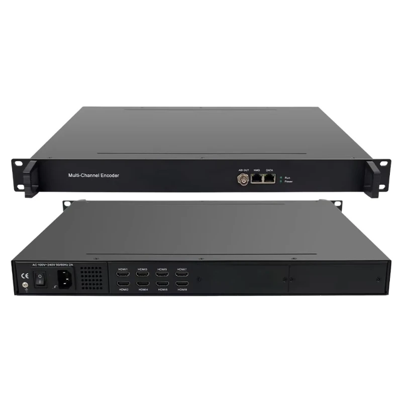 

HD/SD Cable TV Digital Headend Multi Channel MPEG-2 H264 CVBS to IP Encoder