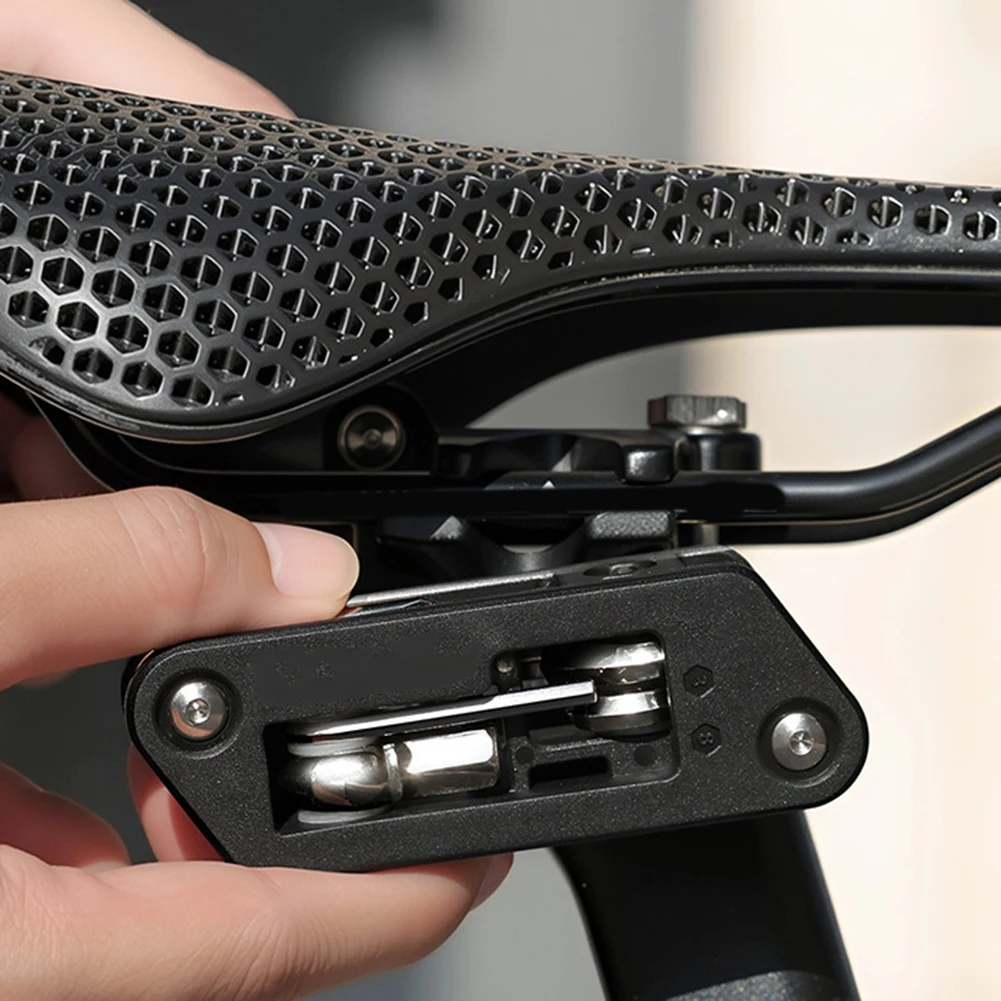 

For Bikes For Cycling 10-in-1 Tool Bicycle Tool Outdoor Repairs 9.5x3.2cm 10in1 Bike Repair Tool Set Hex Wrench