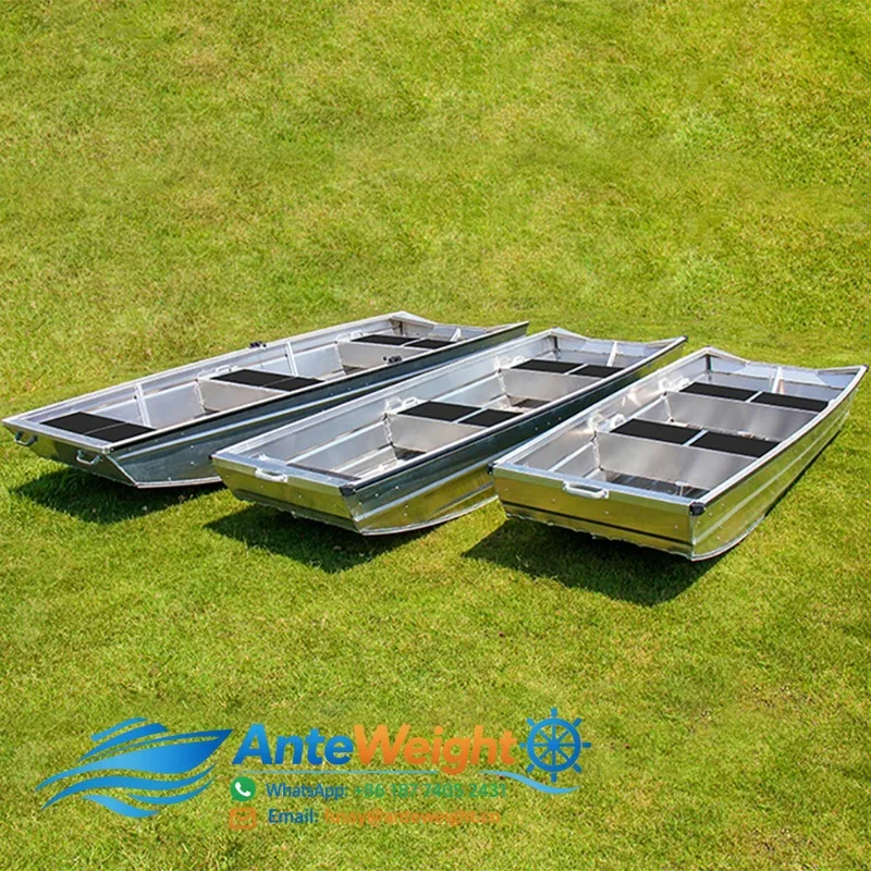 30ft Aluminum Landing Craft Dv Hull Flat Bottom 11ft/12ft/13ft Welded Boats Fishing Outdoor Activities Cheap