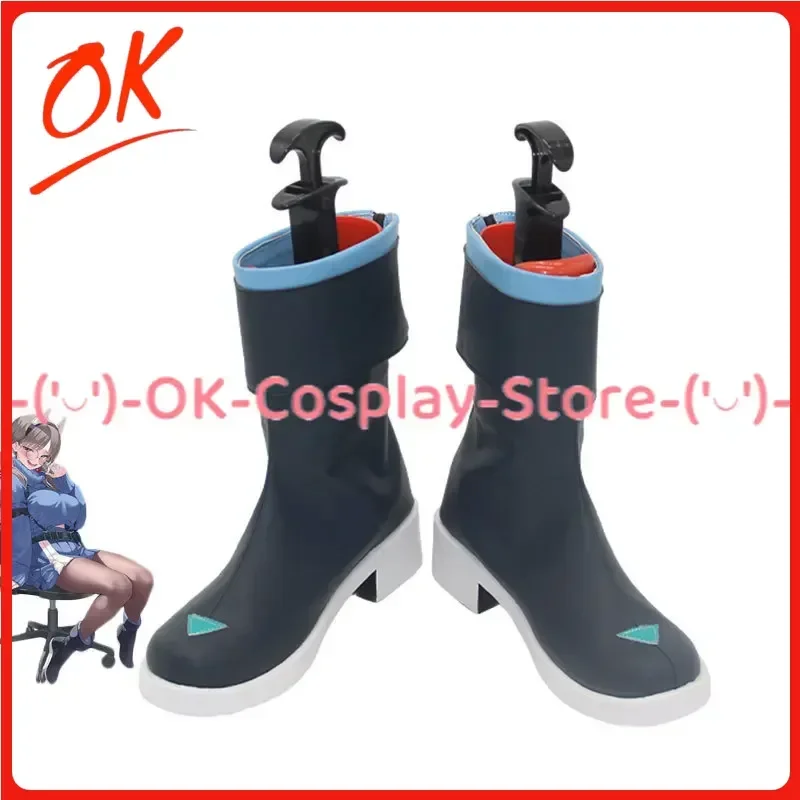 

[Индивидуальный] Синий Архив KAZEKURA MOE Обувь для косплея Аниме Игра Костюм для ролевых игр Опора Хэллоуин Карнавальная вечеринка Сапоги из искусственной кожи