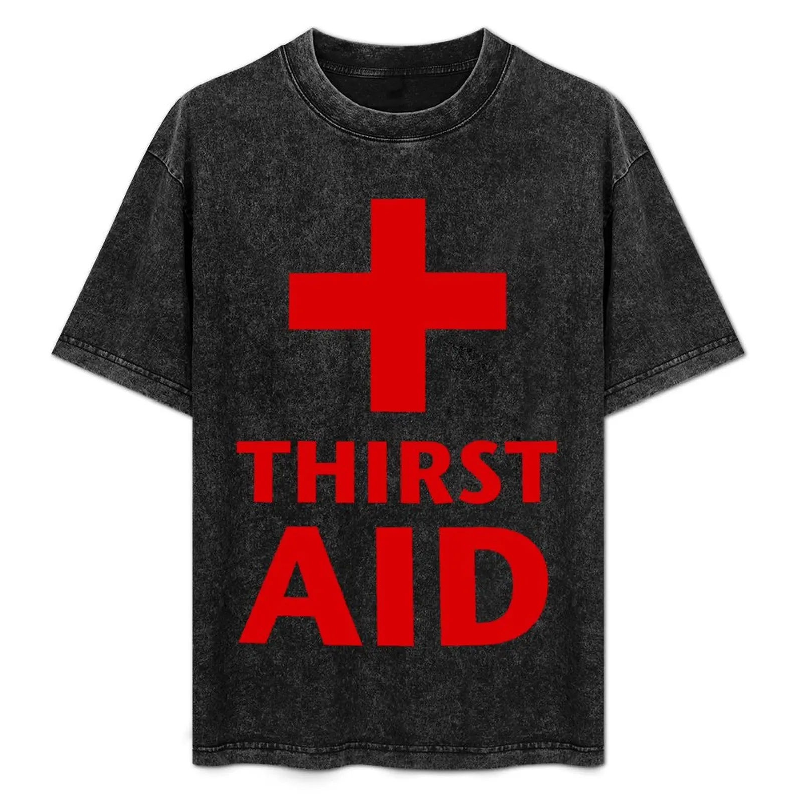 Thirst Aid T-Shirt vintage clothes graphic t shirts sports fans summer tops mens champion t shirts