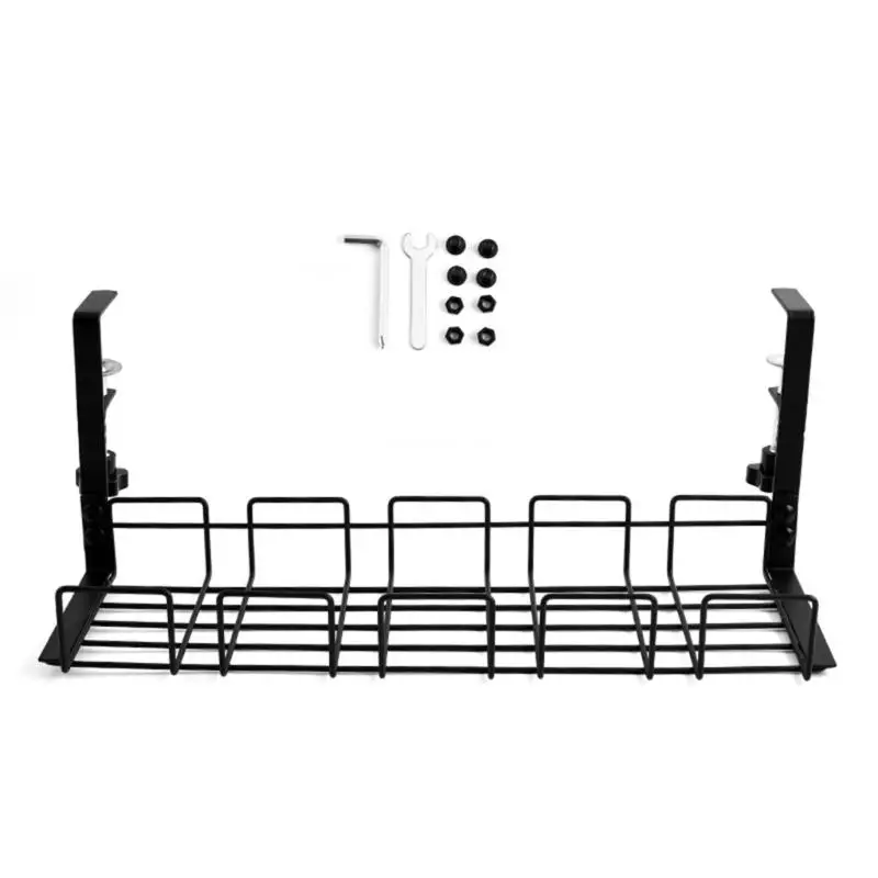 

Space Saving Under Desk Tray Cord Management Organizers For Organized Work Area Dropship