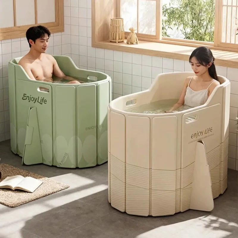 

Lazy Spa Hot Tub Clearance Foldable Adults Portable Hot Tub Soaking Above Ground Opvouwbaar Bad Volwassenen Spa Supplies