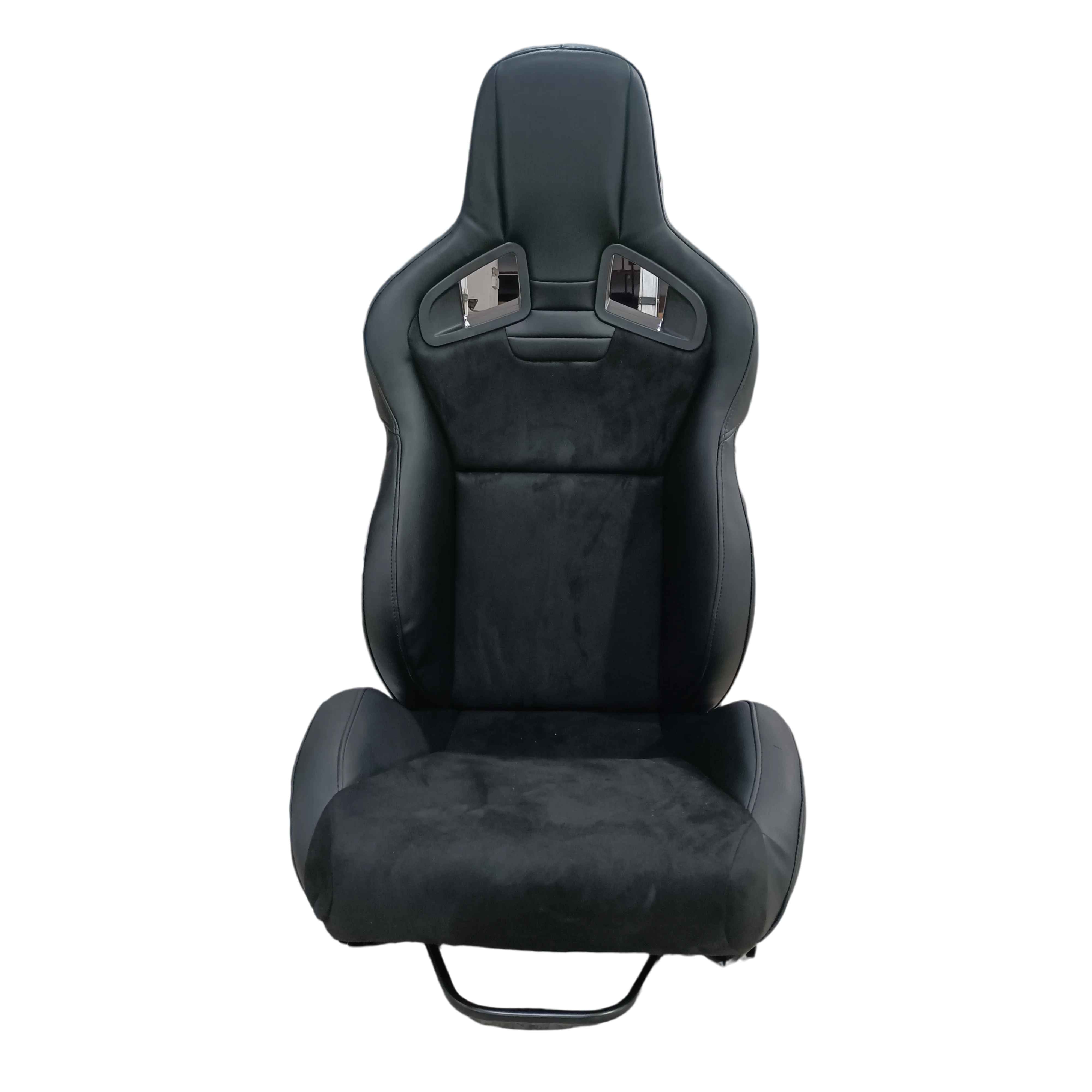 JBR1039R  JIABEIR  Black Fiberglass Comfortable Racing Seat  Luxury Leather Suede Auto Car Vehicle Seats