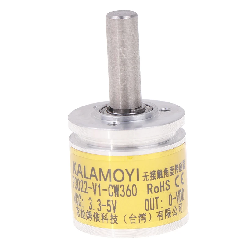 1 PCS P3022-V1-CW360 Sensor de ângulo de corredor rotativo à prova d'água 0-360 graus Círculo completo Magnetismo NOVO Sensor de ângulo