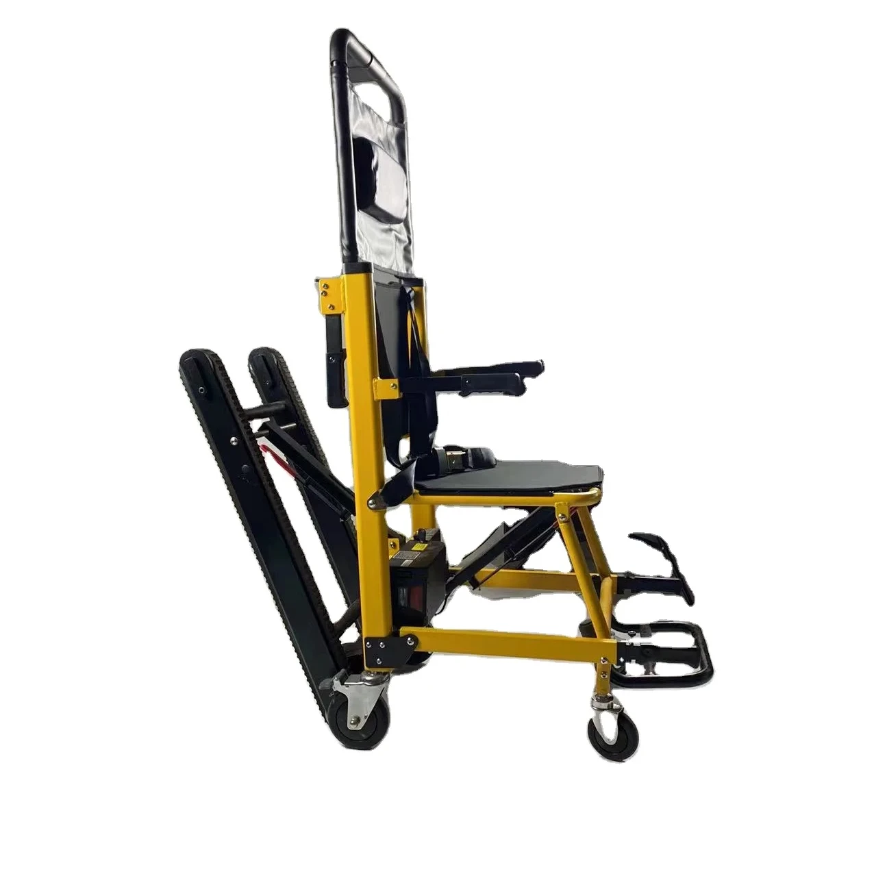 New Folding Portable Lightweight Electric Stair Climbing Wheelchair Easy Operate For All Tracks