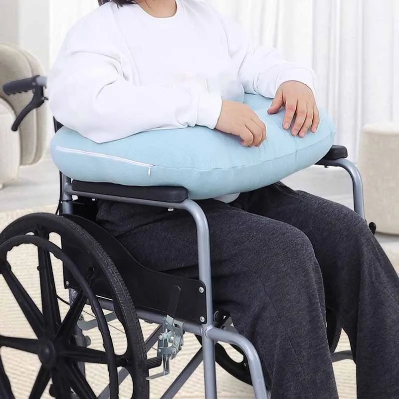 

Wheelchair Anti-Forward Arm Support Pillow with Straps - Fall Restraint Protection Specific Pad for Arm Support