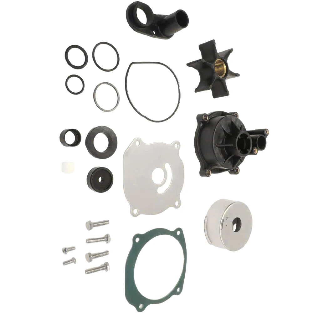 

1 Set* Outboard Water Pump Impeller Repair Kit Suitable for Johnson Evinrude 5001594 435929 Black Water Pump Rebuild Kit