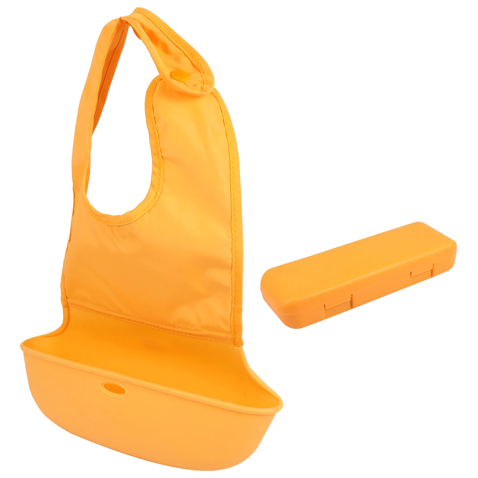 

Waterproof Bibs Soft Adjustable Buckle Baby Eating Apron Portable Cotton Blend Easy Clean Lightweight Comfortable Smooth Edges