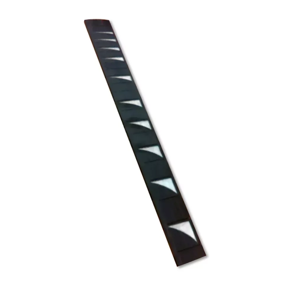 Guitar Fretboard 20.47 Inch 24 Fret New Ebony wood Inlay Electric Guitar Parts Unfinished Replacement Fingerboard