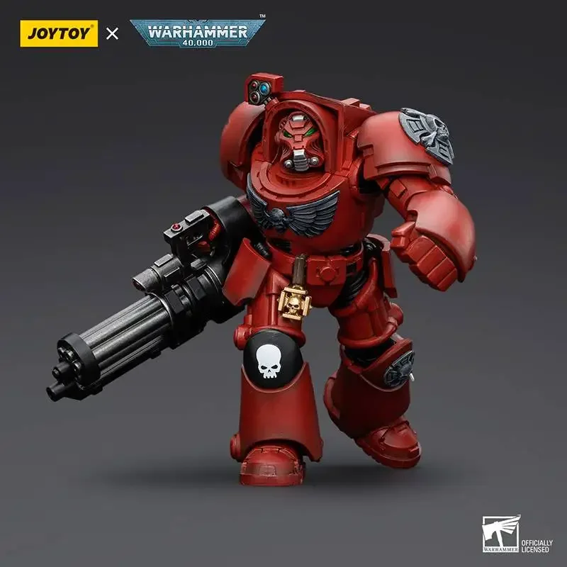 JOYTOY 1/18 Warhammer Action Figure Blood Angels Erelim Terminator Toy Figures Angel's Tears Squad Model Collection Doll Gifts