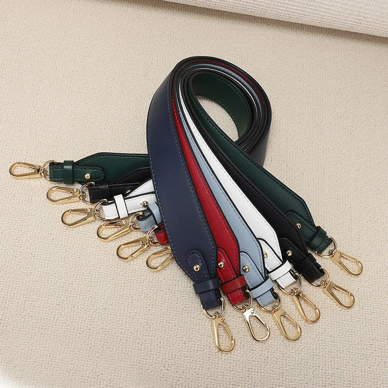 61CM PU Leather Bag Strap Accessories For Handbags Shoulder Bag Strap 4CM Wide Handbag Handles Replacement Belt Bag Handle Strap