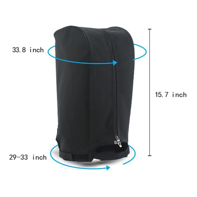 Capot de protection contre la pluie pour sac de golf, housse de pluie pour sac de golf, sacs d'excursion, chariot de transport, sacs sur pied