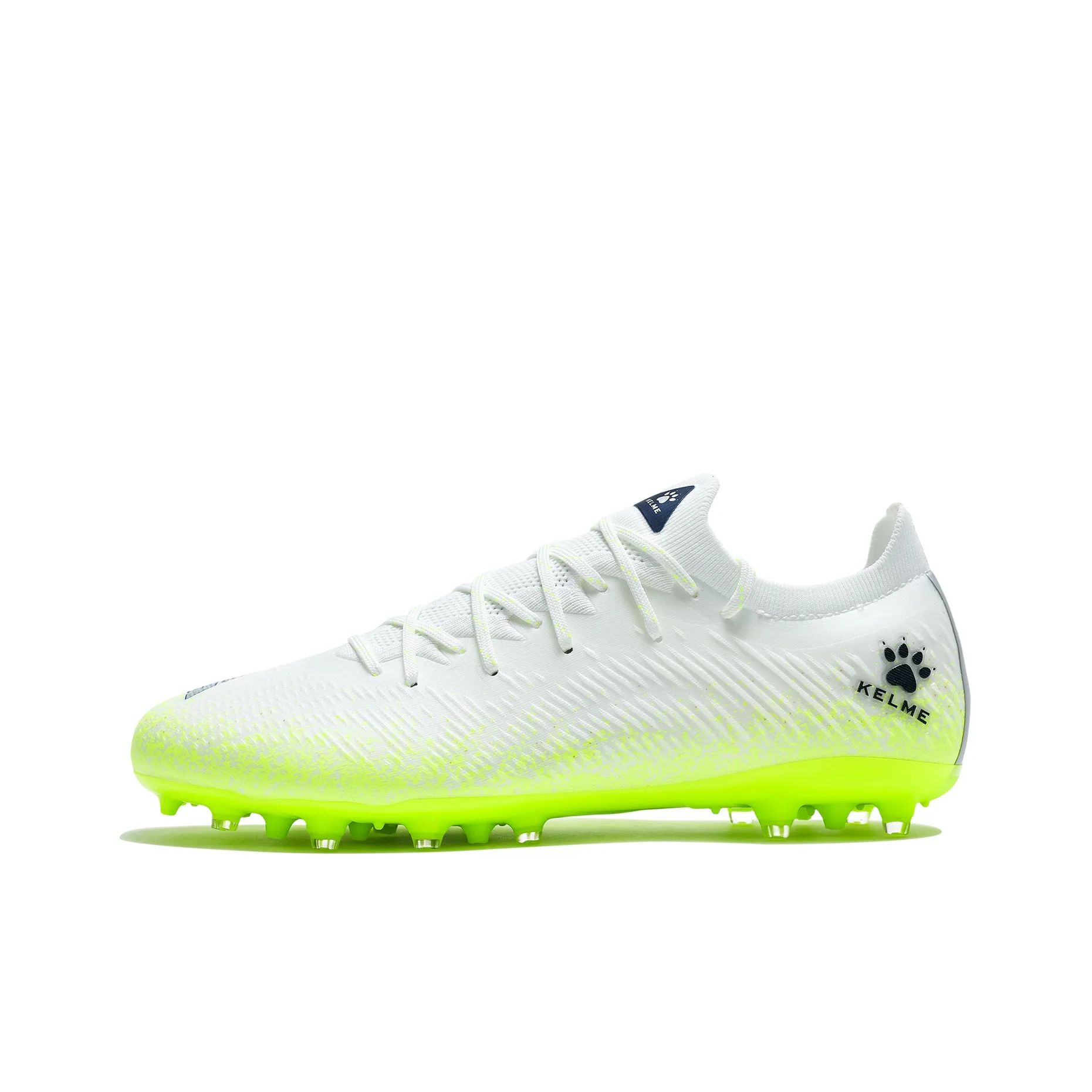 KELME Gale 2.5 MG Multi Ground Soccer Shoes Unisex White Green 9332ZX1184-