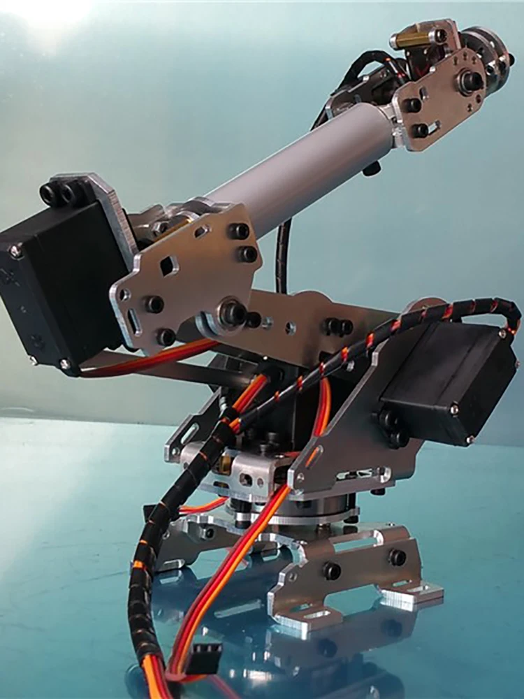 Multi-Dof-Roboterarm abb Industrie manipulator Klauen greifer mit mg996r für Arduino-Roboter-DIY-Kit für 6-Achsen-Roboterarmprojekt