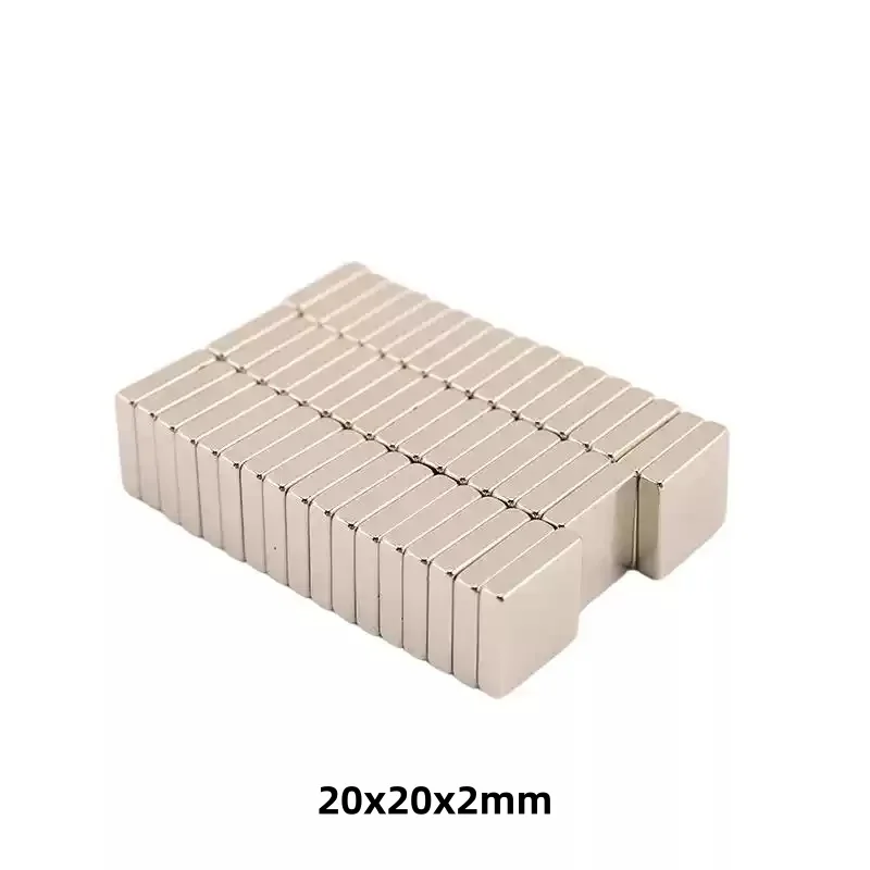 20x20x2/3mm Square Search Magnet 20mmx20mmx2mm Powerful Magnets 20x20x3 For Home Refrigerators, Offices DIY20*20*2