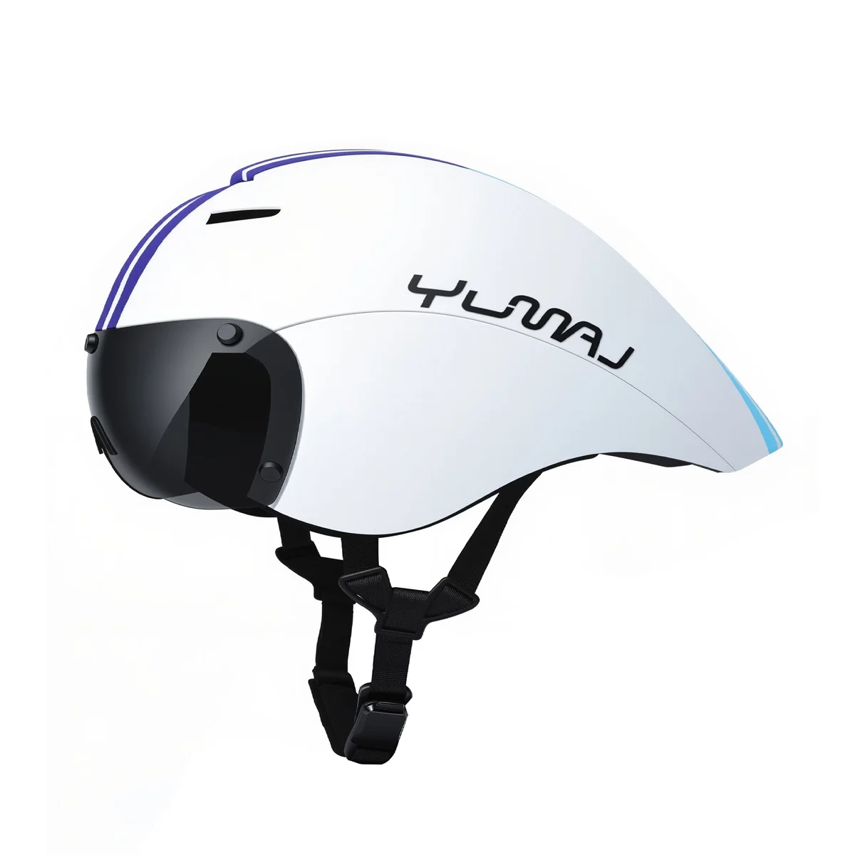 Aero TT Helmets Goggles Cycling Ultralight Helmet for Men Sun Lens Racing Cycling Helmet Road MTB Integral Triathlon Bike Helmet