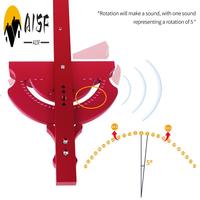 A15F-Universal Table Saw Miter Gauge W/ Fixed Angle Gear Shifting Hole Table Saw Miter Gauge