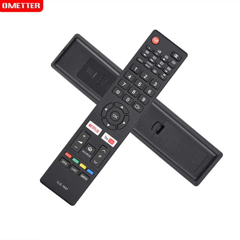 أفضل العروض الجديدة استبدال CLE-1031 التحكم عن بعد لملحقات هيتاشي التلفزيون الذكية ، أسود