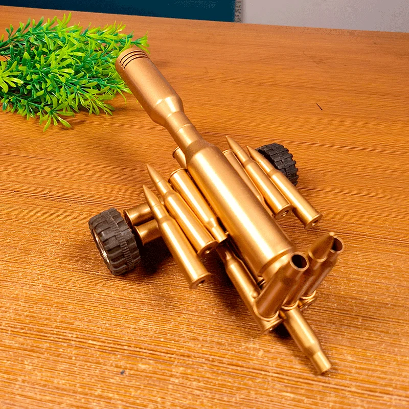 Shell cannon  Single barrel cannon  Handmade welding  Home decorations and ornaments model  Retirement souvenirs