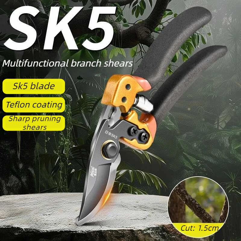 

Handheld Pruning Shears Thick Labor-saving Garden Shears Sharp Durable Tree Branch Scissors Portable Gardening Tool Accessories