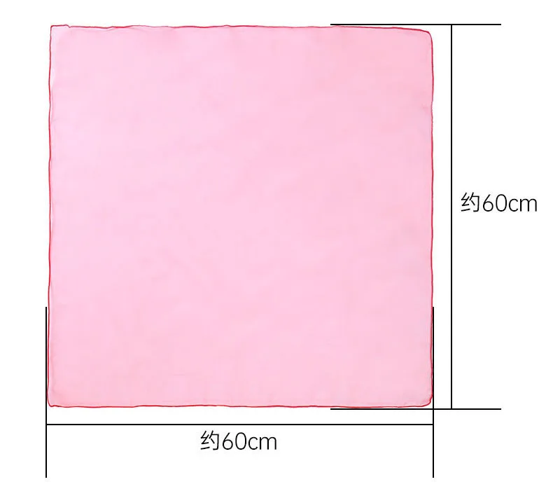 Chiffon Nylon Square Children Stage Performance Scarf