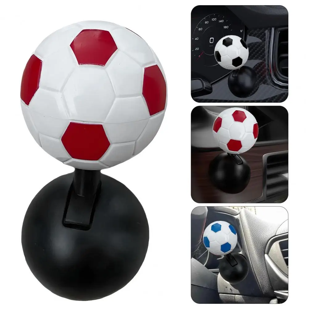 Premium Start Button Decoration Car One-button Start Decoration Soccer Shape Car Start Button Cover Universal Size for Engine