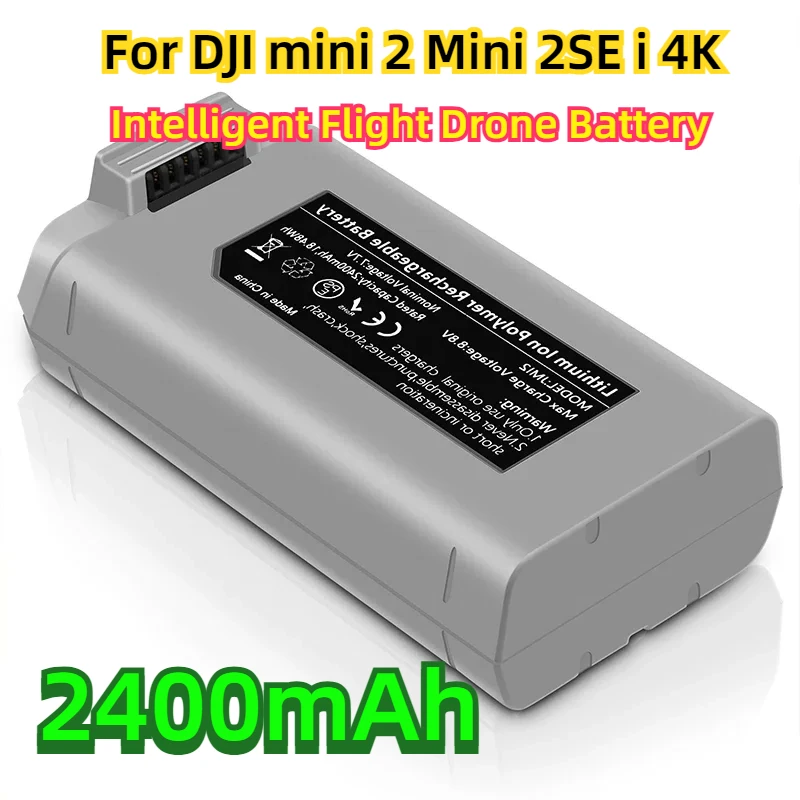 Dla DJI Mini 2 Mini 2SE inteligentna bateria do drona lotniczego akcesoria do baterii DJI Mini 4K bateria 2400 mAh