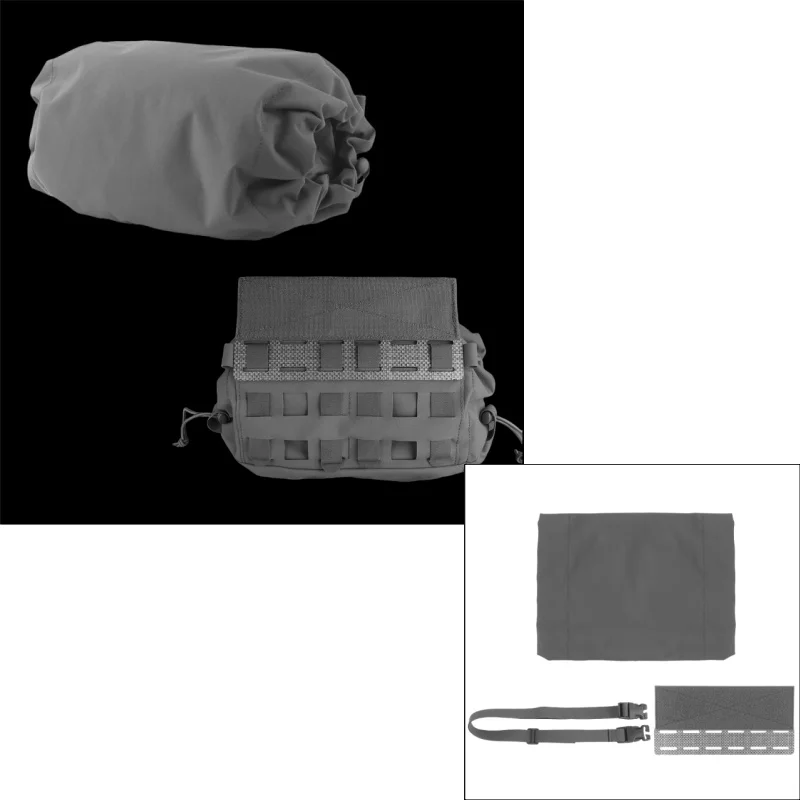 

Multi-Function Gas Mask Bag | MOLLE-Compatible Storage Pouch Hunting Respirator Carrier | For Outdoor Equipment Accessories