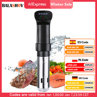 Sous Vide Cooker LCD Touch Immersion Circulator Accurate Cooking IPX7 Waterproof Smart  Vacuum Cooker with Digital Display