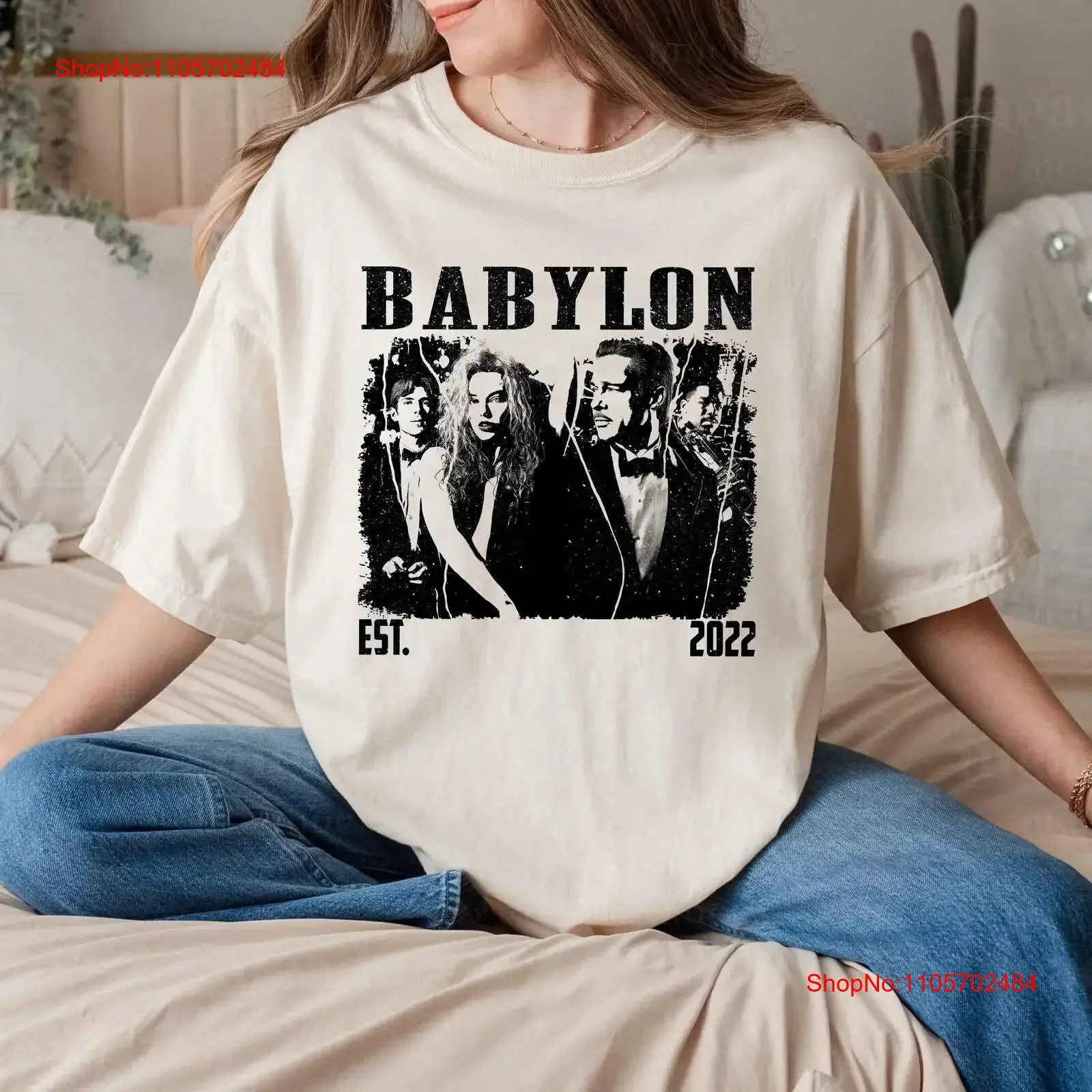 Babylon T Shirt Movie MinimalisT Retro Vintage Classic s for him Christmas vintage Washed Soft Slightly designer clothes