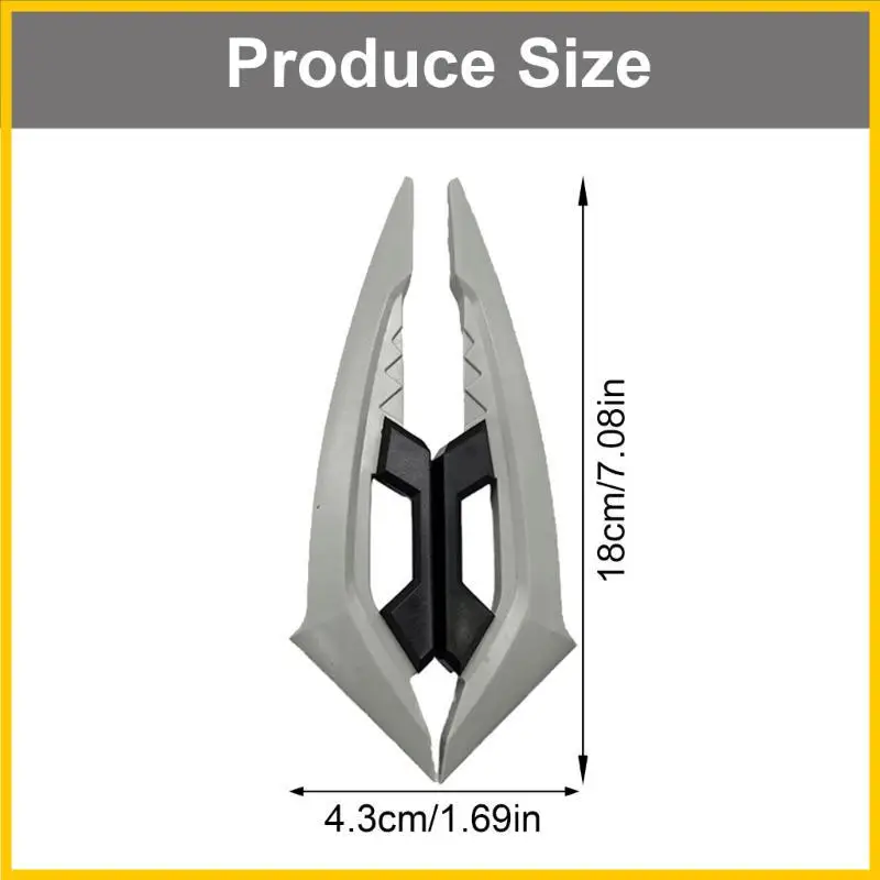 

G5AD Aerodynamic Motorcycle Winglets 2 Pack Front Side Spoiler for Electric Motorcycles and Scooters Better Riding Experience
