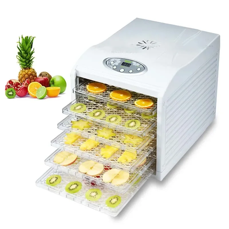 FD-980 Commercial Food Dehydrator Electric Fruit  Vegetable Meat Drying Machine Home Pet Food Dryer 220V 500W Food Processors