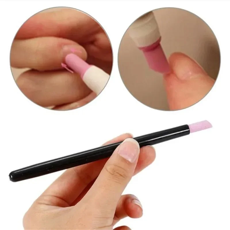 5 szt. Kwarcowy przyrząd do usuwania skórek, profesjonalny zestaw do pielęgnacji paznokci, patyczki do manicure, pilniki do paznokci, akcesoria.