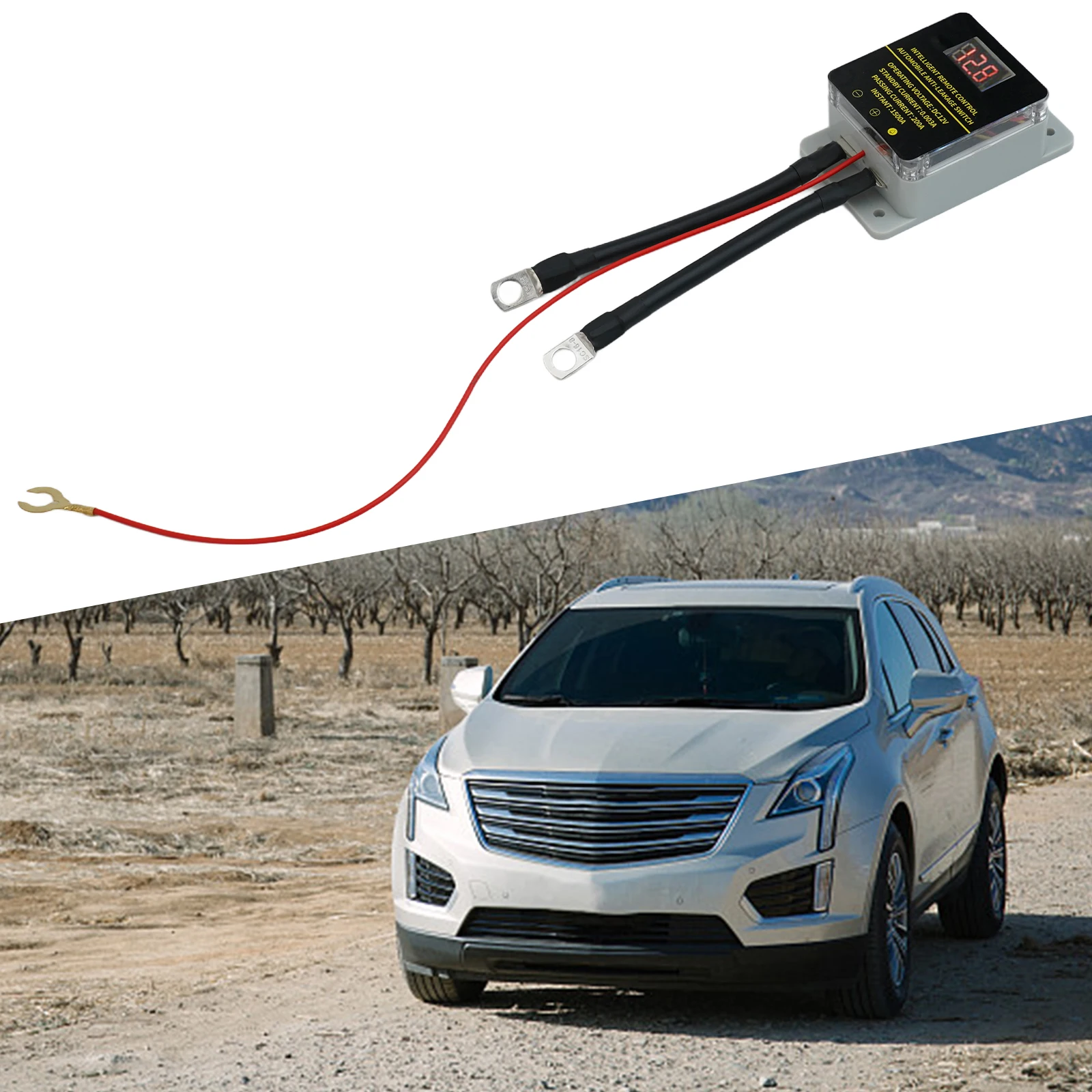 200A Battery Switch 12V Battery Switch Reliable Performance Remote Control Function High-Quality Materials Long-Lasting Use