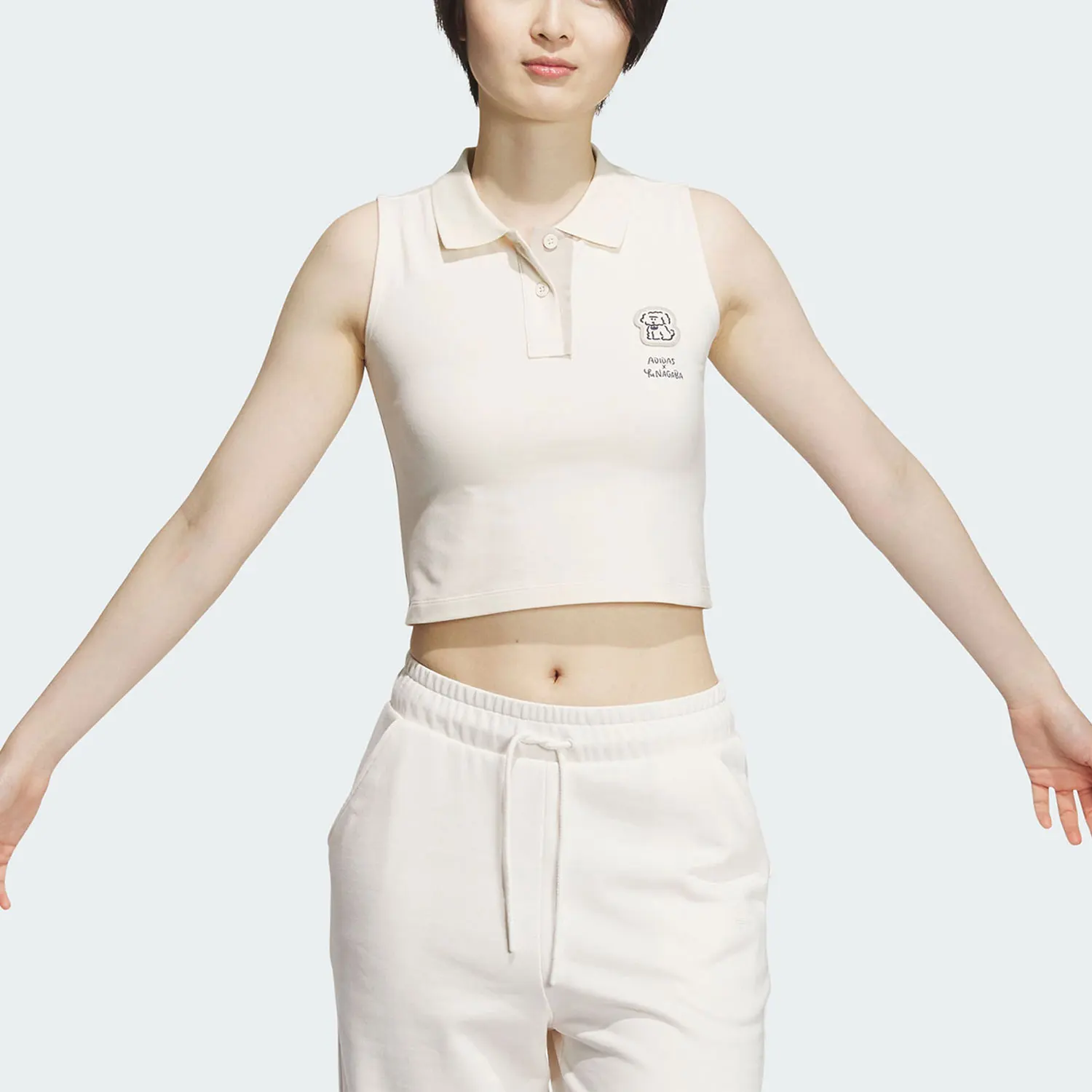 أديداس حقيقية POLO TANK W NAGABA المرأة الرياضية تانك الأعلى IS0645