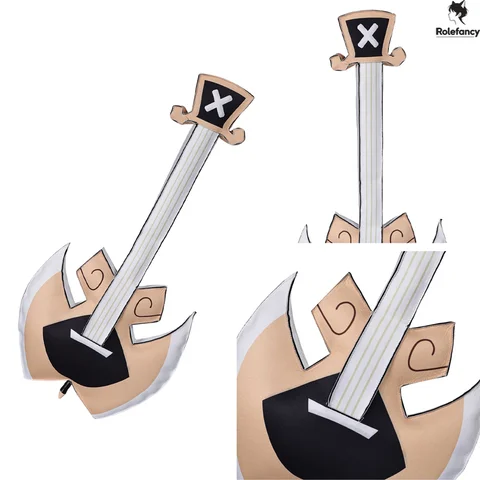 Hotel Fantasy Adam Cosplay Roleplay Costume Accessories Cartoon Guitar Women Men Halloween Carnival Party Prop