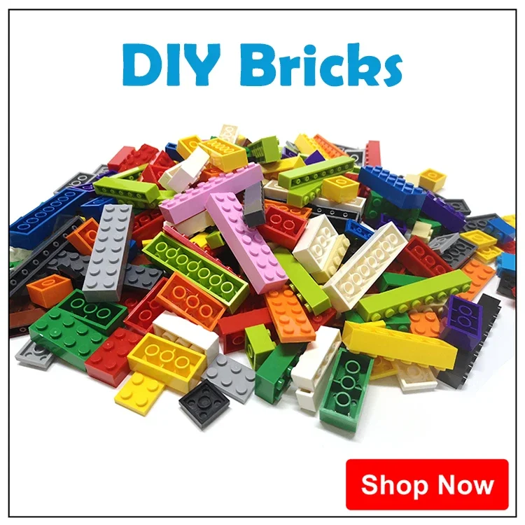 200pcs Thick 2x4 DIY Building Blocks Figures Bricks Educational Creative Compatible With 3001 Plastic Toys for Children Choice