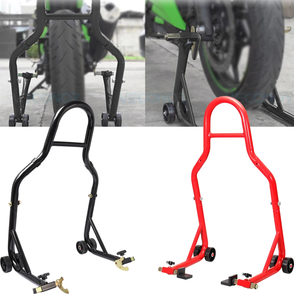 

Motorcycle Full Set Front Wheel And Rear Wheel Support Stand Wheel Stand Auto Aheel Support Frame Tire Repairing Tool 2026