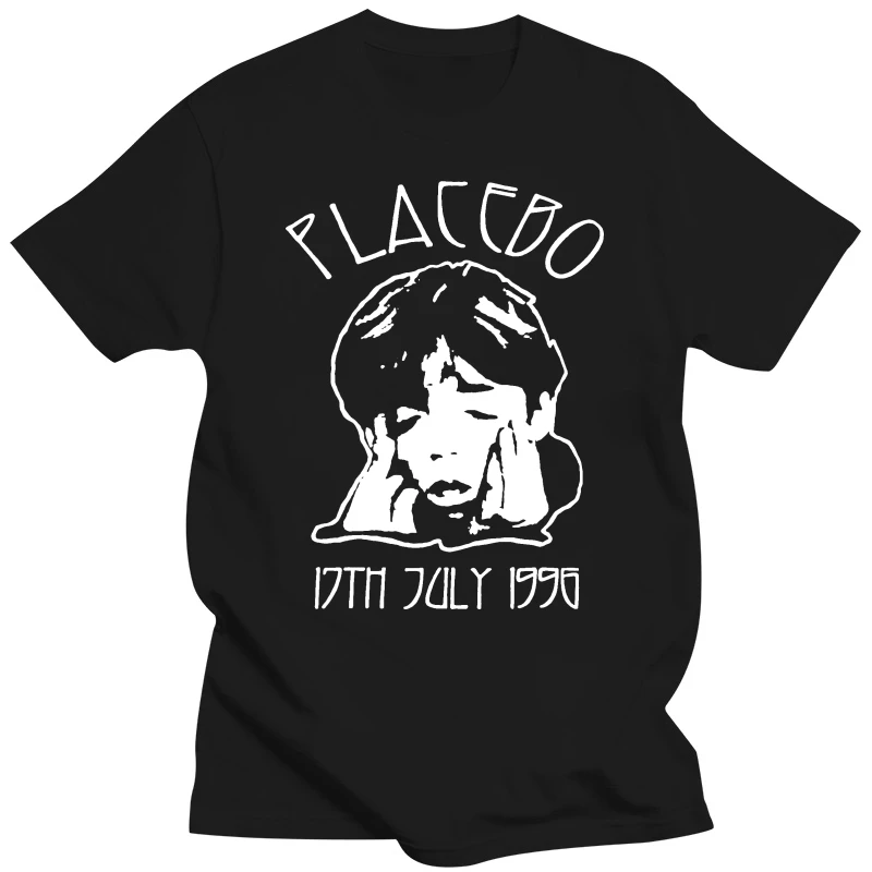 Placebo Boy 17Th July 1996 Debut Album T Shirt New Official Nancy Boy 36 Degrees Cartoon T Shirt 018079