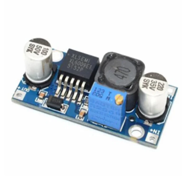 

5pcs XL6009 DC-DC Booster Module Power Supply Output Adjustable Super LM2577 Step-Up