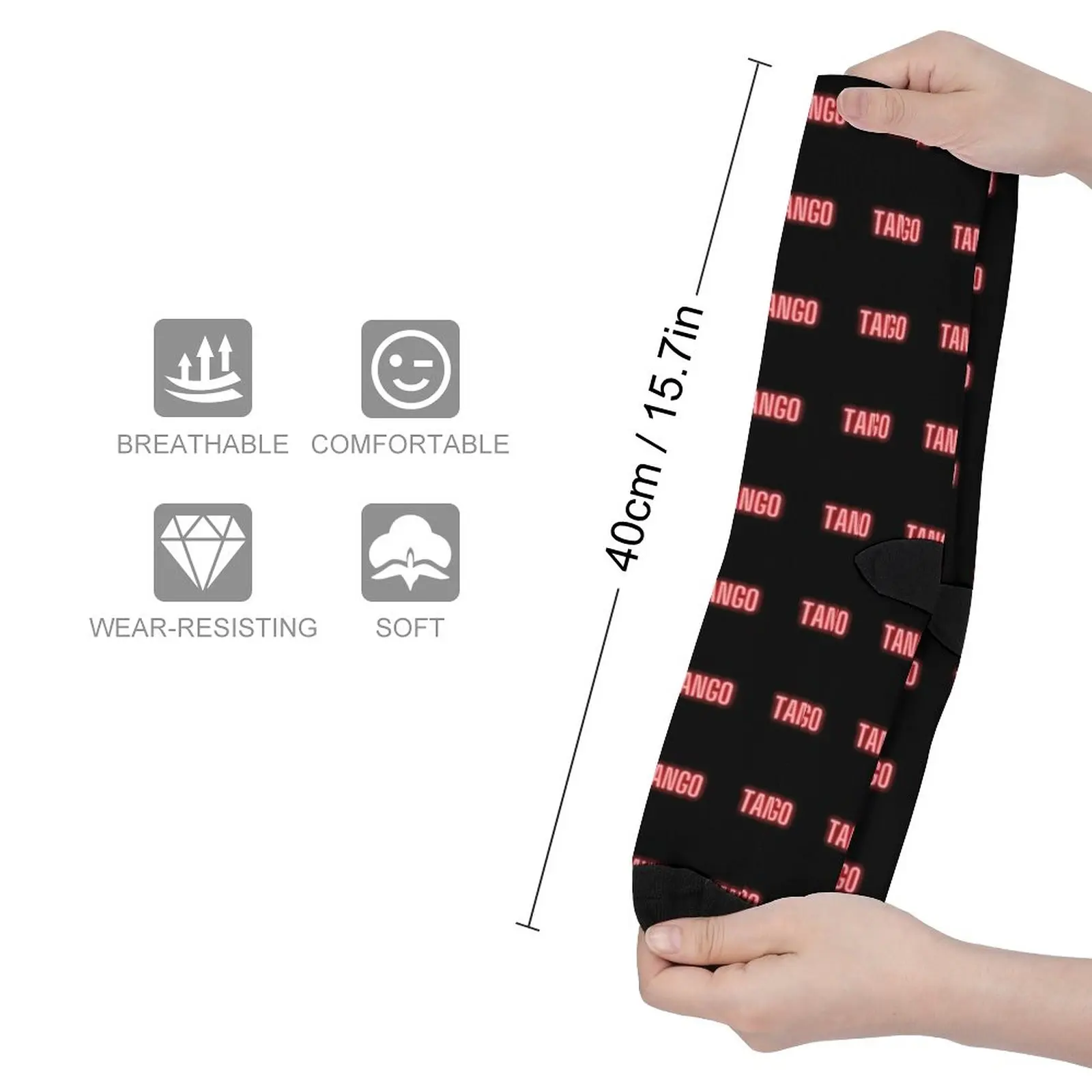 GO-Chaussettes drôles pour la Saint-Valentin, idées cadeaux, tailles