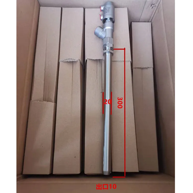Filling machine pneumatic anti-drip filling head discharge valve, stainless steel 4-point discharge nozzle