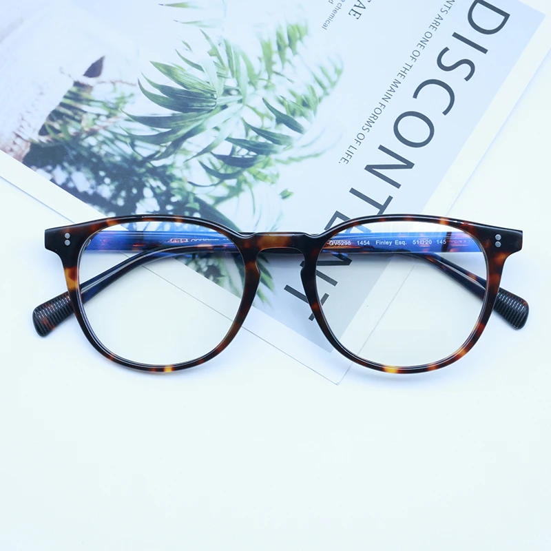 OV5298 Glasse เกรดสตรีกรอบแว่นตาผู้ชาย Vintage Retro Optical คอมพิวเตอร์แว่นตากรอบแว่นตาแฟชั่น