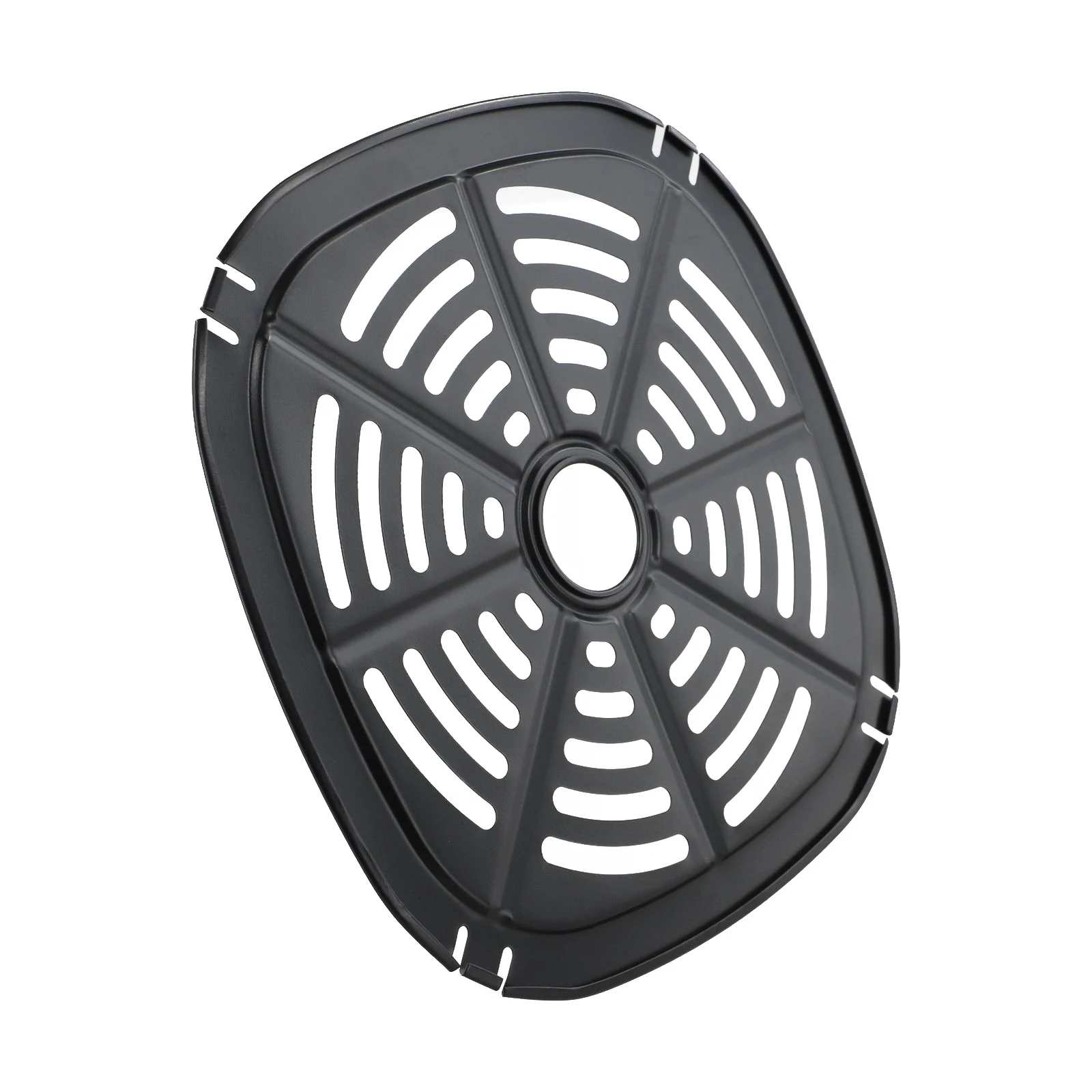 صينية مقلاة هوائية، مقسم، شواية، رف، قلي/صينية بخار، صينية بديلة لمقالي هوائية 17.5*17.5 سم و21*21 سم