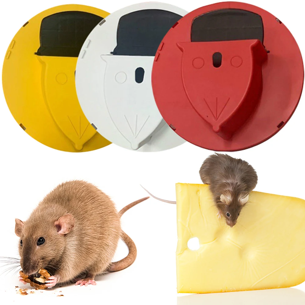 1-5PCS Indoor and Outdoor Mousetrap Clamshell Trap Mousetrap Tool Automatically Resets Continuous Mousetrap